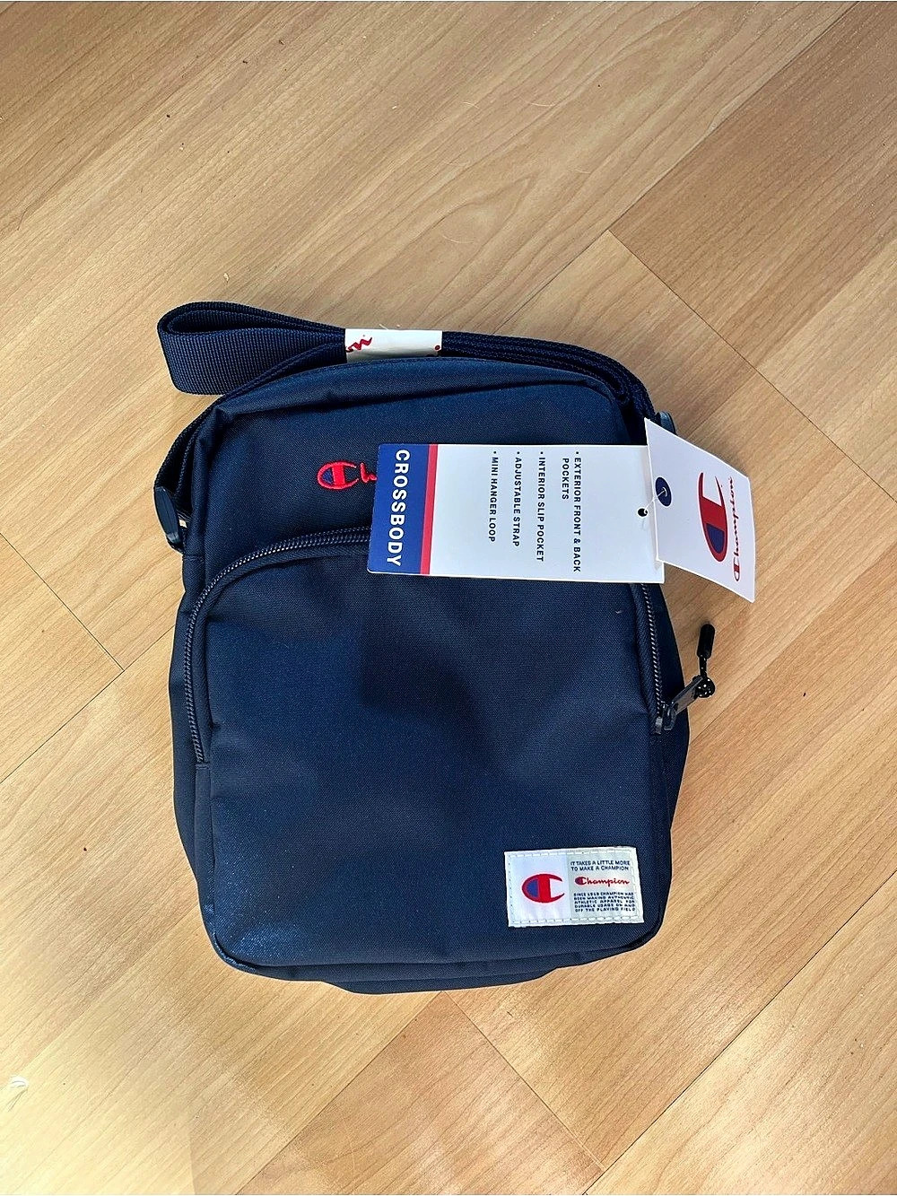 Champion Crossbody Bag Blue Crossbody Bag NWT
